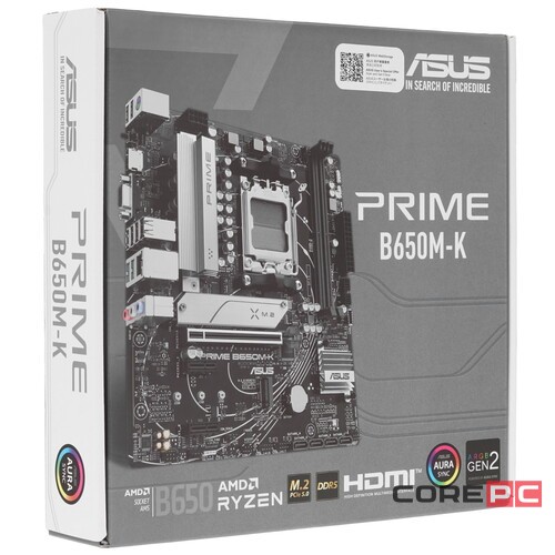 Материнская плата ASUS PRIME B650M-K 90MB1F60-M0EAY0
