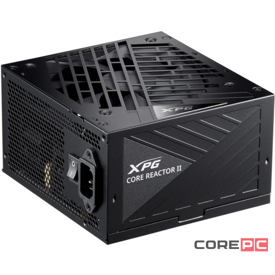 Блок питания ADATA XPG 850W CORE REACTOR II Black (COREREACTORII850G-BKCEU) (PCIe 5.0 Connector Cable Details)