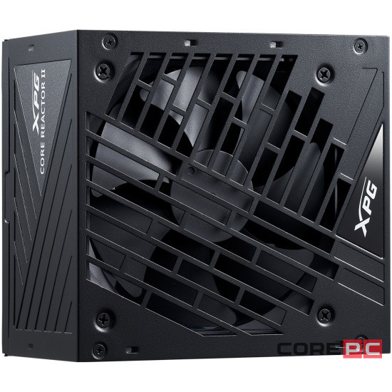 Блок питания ADATA XPG 850W CORE REACTOR II Black (COREREACTORII850G-BKCEU) (PCIe 5.0 Connector Cable Details)