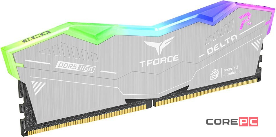 Оперативная память 64 Gb 6000 MHz Team Group T-FORCE Delta RGB ECO (FF2D564G6000HC38JDC01)