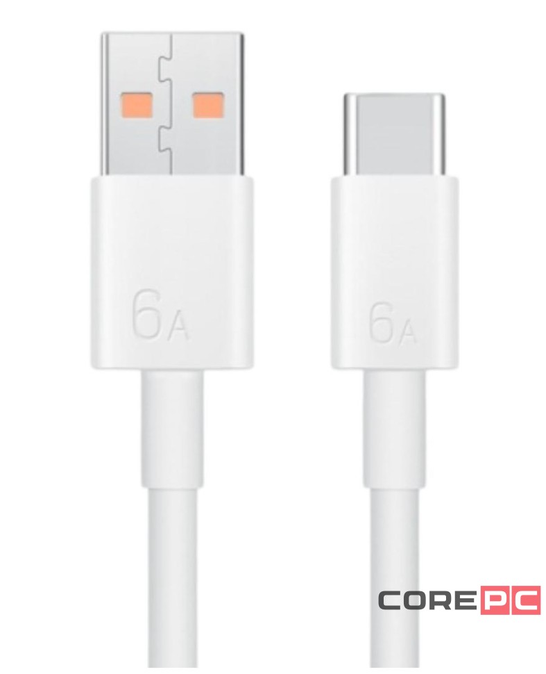 Usb Кабель-зарядка Type-C Huawei CC790 6A 1м белый