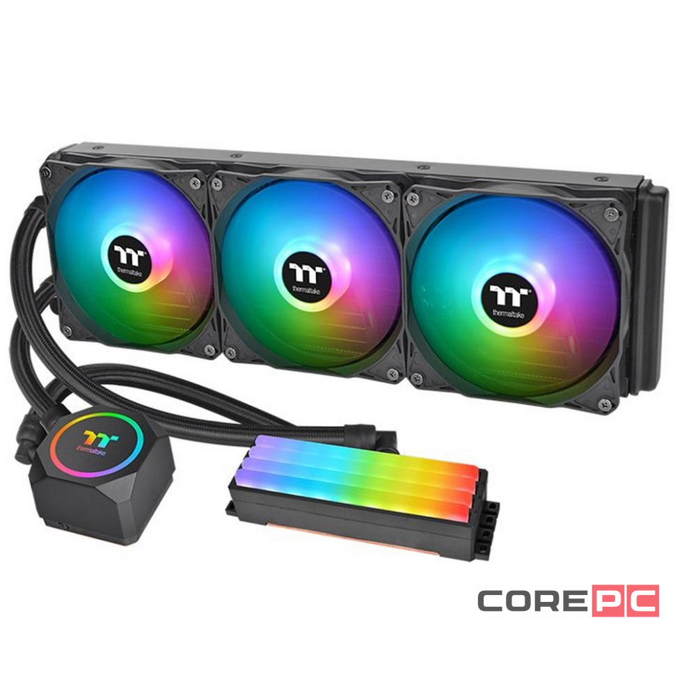 Система жидкостного охлаждения для процессора/оперативной памяти Thermaltake Floe RC360 ARGB CL-W290-PL12SW-A не подходит под 1700