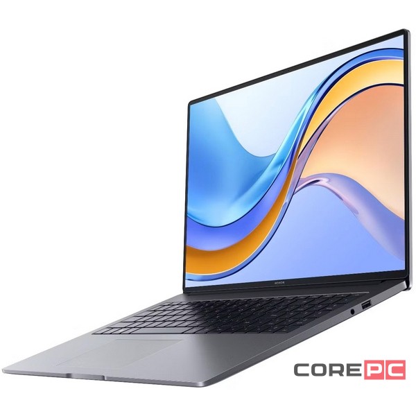 Ноутбук HONOR MagicBook X16 BRN-F58 (i5-12450H/8GB/512GB SSD/16"/1920x1200/Intel Iris Xe/Windows 11 Home) Серый