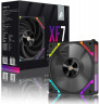 Комплект вентиляторов для корпуса 1STPLAYER XF7 ARGB Black (XF7-BK-3IN1)