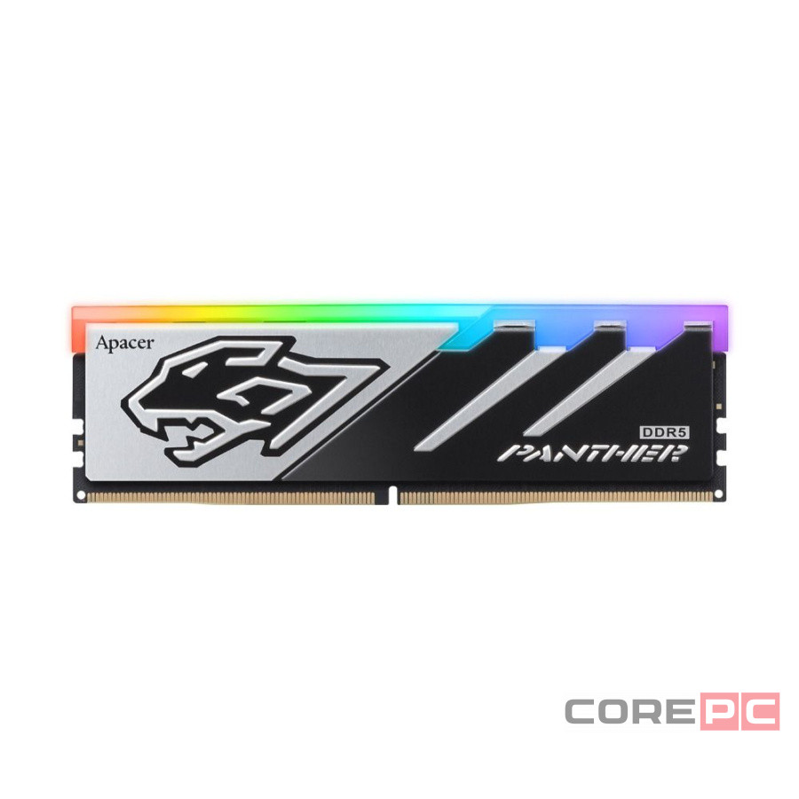 Оперативная память 32 Gb 5600 MHz Apacer Panther RGB OC Black/White (AH5U32G56C5229BAA-2)