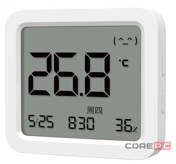 Метеостанция Xiaomi Mijia Intelligent Thermometer 3 MJWSD05MMC белый