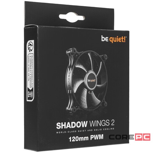 Корпусной вентилятор Be Quiet! SHADOW WINGS 2 120mm BL085