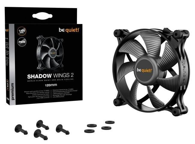 Корпусной вентилятор Be Quiet! SHADOW WINGS 2 120mm BL085