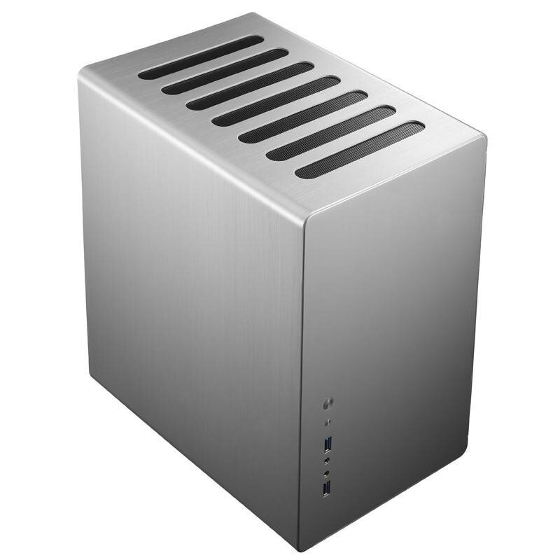 Компьютерный корпус JONSBO RM2 без БП mini-ITX Silver