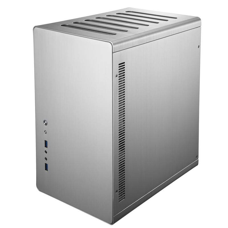 Компьютерный корпус JONSBO RM2 без БП mini-ITX Silver