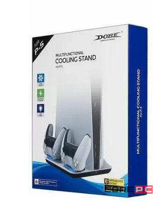Зарядная станция + охлаждающая подставка PS5 DOBE TP5-05102 белая