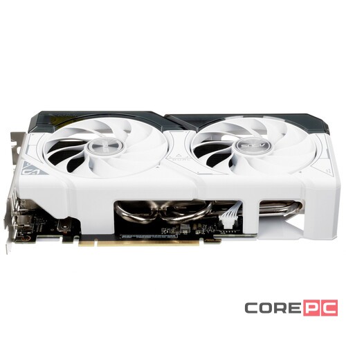 Видеокарта ASUS (DUAL-RTX4060-O8G-WHITE) GeForce RTX 4060 8GB DUAL OC WHITE 90YV0JC2-M0NA00