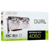 Видеокарта ASUS (DUAL-RTX4060-O8G-WHITE) GeForce RTX 4060 8GB DUAL OC WHITE 90YV0JC2-M0NA00