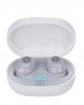 Беспроводные наушники TWS с дисплеем Earphone Y16 BT5.3/4ч/ANC/ENC белые