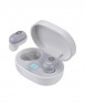 Беспроводные наушники TWS с дисплеем Earphone Y16 BT5.3/4ч/ANC/ENC белые