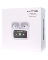 Беспроводные наушники TWS с дисплеем Earphone Y16 BT5.3/4ч/ANC/ENC белые