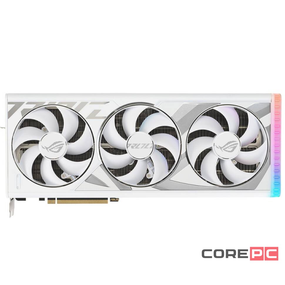 Видеокарта ASUS (ROG-STRIX-RTX4080S-O16G-WHITE) GeForce RTX 4080 SUPER 16GB ROG STRIX White OC (90YV0KB2-M0NA00)