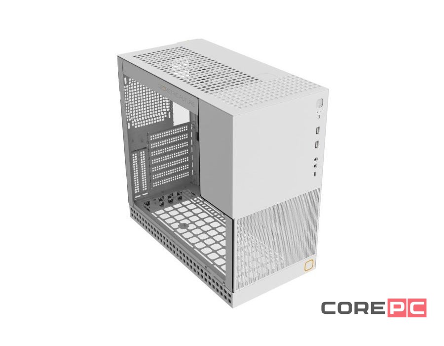 Компьютерный корпус Geometric Future Model 4 King Arthur White (1AM4KAWT00101) (GF_M4-KING-ARTHUR-WH)