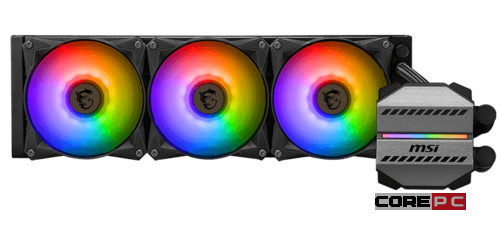 Система жидкостного охлаждения для процессора MSI MAG CORELIQUID M360 ARGB Black (306-7ZW4R24-813)