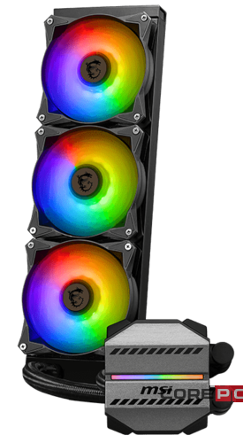 Система жидкостного охлаждения для процессора MSI MAG CORELIQUID M360 ARGB Black (306-7ZW4R24-813)