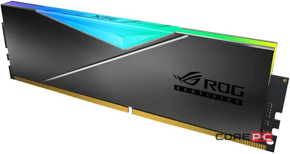 Оперативная память 16 Gb 3600 MHz ADATA XPG SPECTRIX D50 ROG RGB Black (AX4U36008G17H-DC50R)