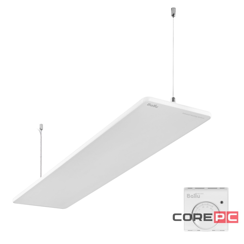 Комплект обогреватель инфракрасный Ballu BIH-GSW-0.8 + Терморегулятор BMT-1