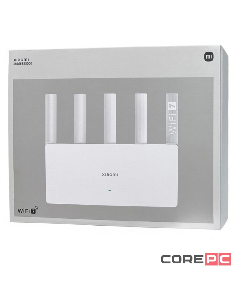 Wi-Fi роутер Xiaomi Router BE5000 белый