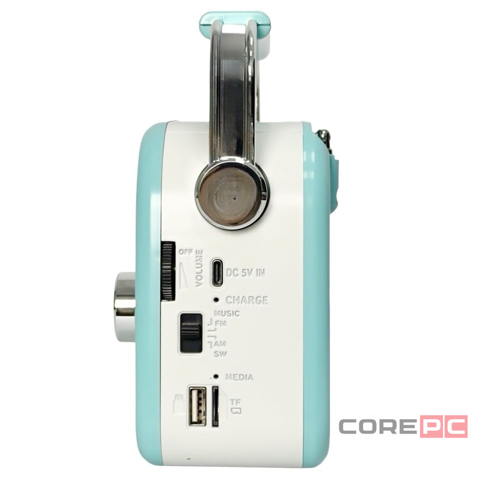 Портативный радиоприемник Ritmix RPR-045 бирюзовый
