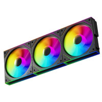 Комплект вентиляторов для корпуса Thermalright TL-M12QR-S X3 Reverse ARGB Black (TRTLM12QRS.3P)