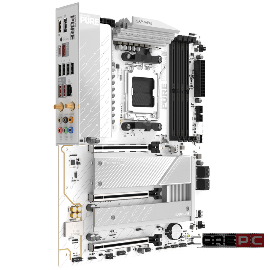 Материнская плата Sapphire B850A PURE WIFI7 White (52123-11-40G)