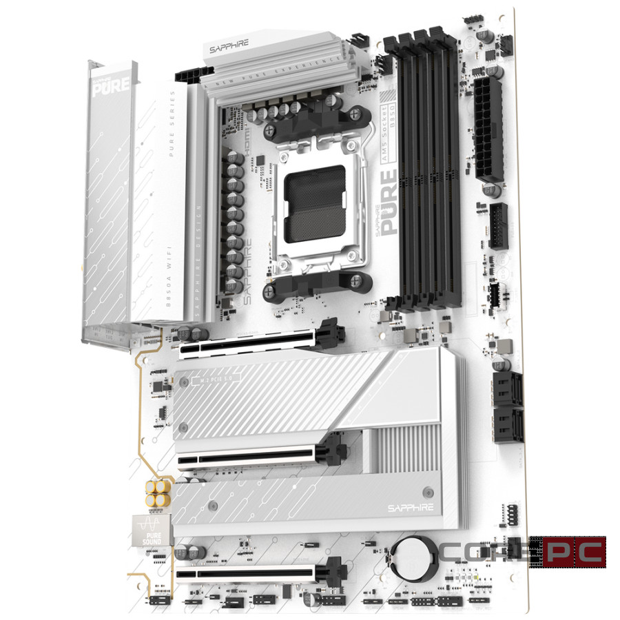 Материнская плата Sapphire B850A PURE WIFI7 White (52123-11-40G)
