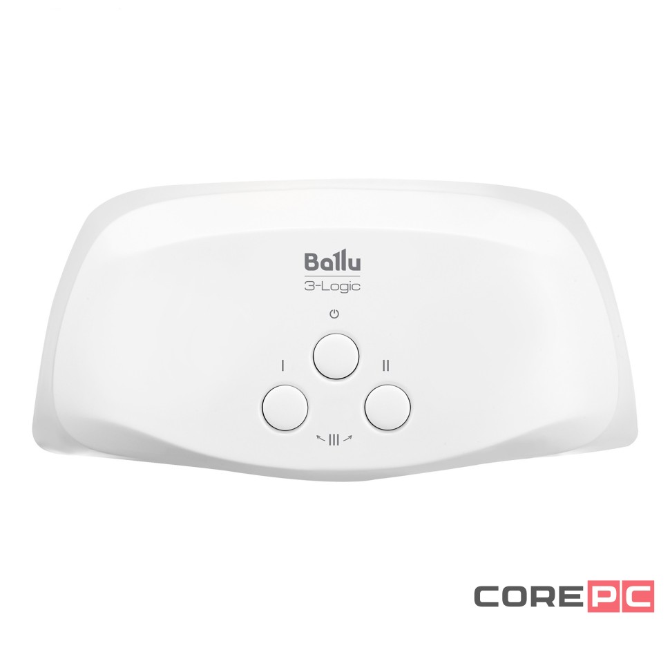 Водонагреватель проточный Ballu 3-Logic TS (6,5 kW) - кран+душ