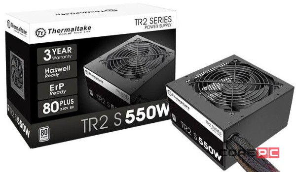Блок питания Thermaltake 550W TR2 S 550 (PS-TRS-0550NNSAWE-2)
