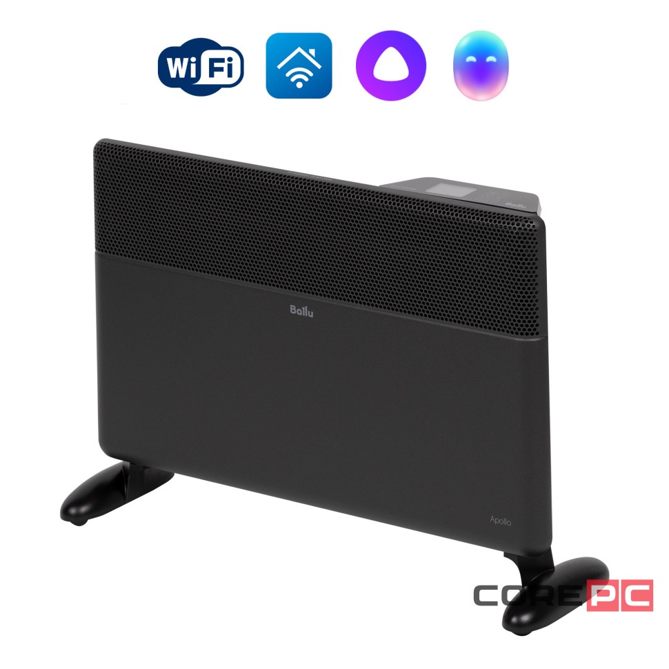 Конвектор электрический Ballu Apollo digital INVERTER Black Infinity BEC/ATI-2003