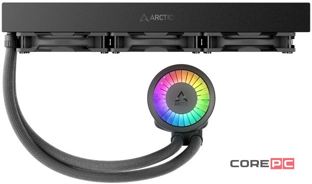 Система жидкостного охлаждения для процессора Arctic Cooling Liquid Freezer III Pro 360 ARGB Black (ACFRE00184A)