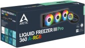 Система жидкостного охлаждения для процессора Arctic Cooling Liquid Freezer III Pro 360 ARGB Black (ACFRE00184A)
