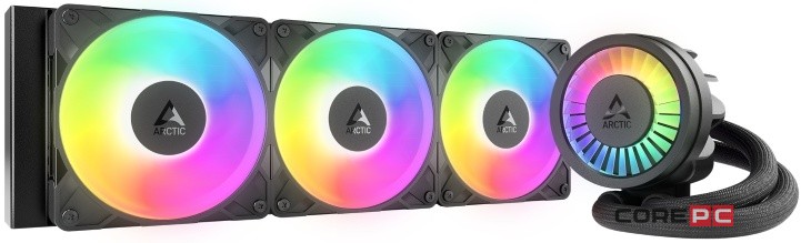Система жидкостного охлаждения для процессора Arctic Cooling Liquid Freezer III Pro 360 ARGB Black (ACFRE00184A)