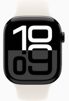 Apple Watch Series 10 42mm Rose Gold Aluminum Case with Starlight Sport Band (M/L)