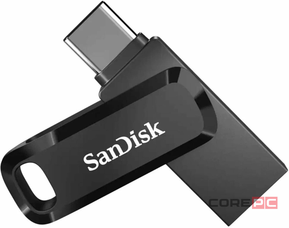 3.1 USB флеш накопитель SanDisk 64GB Ultra Dual Drive Type-c (SDDDC4-064G-G46) черный