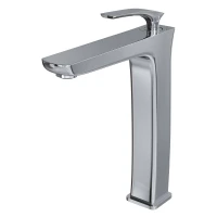 Смеситель для раковины MIXLINE МЛ21-042/ML21-042, рычажное управление, цвет хром