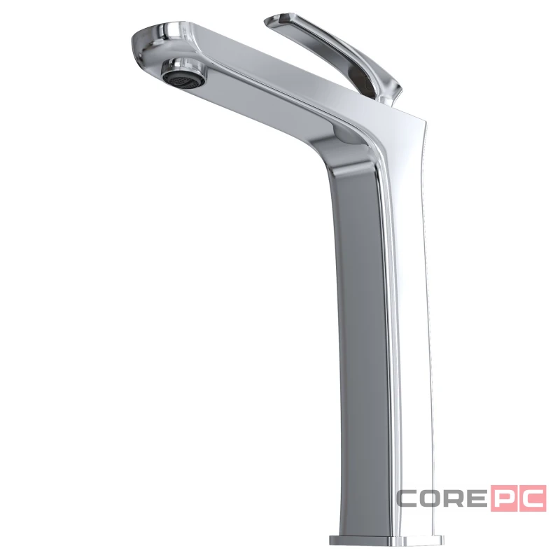 Смеситель для раковины MIXLINE МЛ21-042/ML21-042, рычажное управление, цвет хром