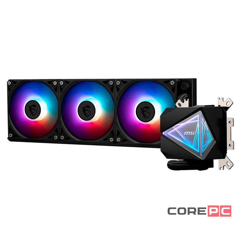 Система жидкостного охлаждения для процессора MSI MAG CORELIQUID I360 ARGB Black (306-7ZW8A11-C24)