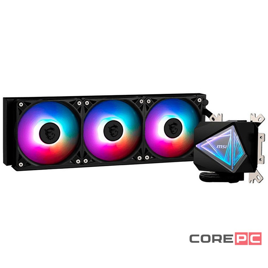 Система жидкостного охлаждения для процессора MSI MAG CORELIQUID I360 ARGB Black (306-7ZW8A11-C24)