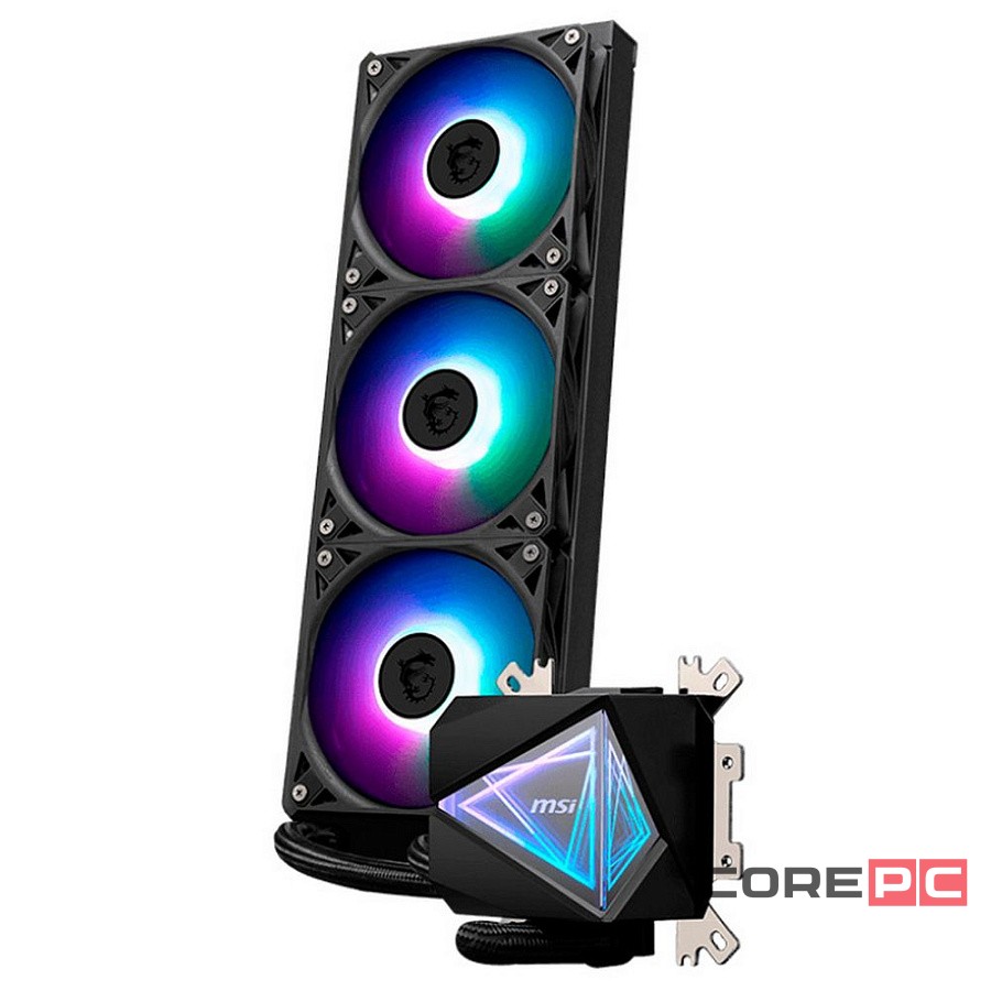 Система жидкостного охлаждения для процессора MSI MAG CORELIQUID I360 ARGB Black (306-7ZW8A11-C24)