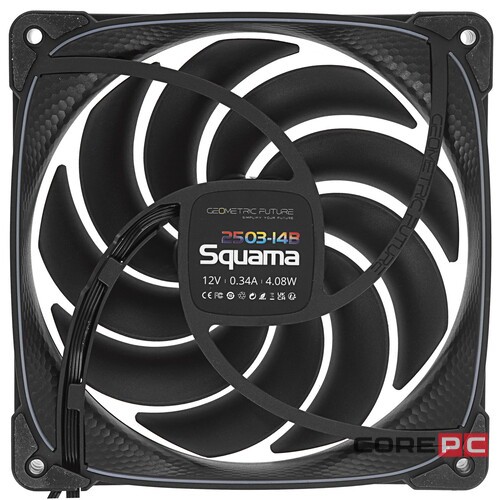 Комплект вентиляторов для корпуса Geometric Future Squama 2503B-14 Triple Pack ARGB (1F2503B314000)