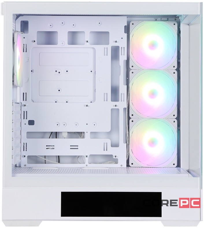 Компьютерный корпус Zalman P40 DS White ARGB