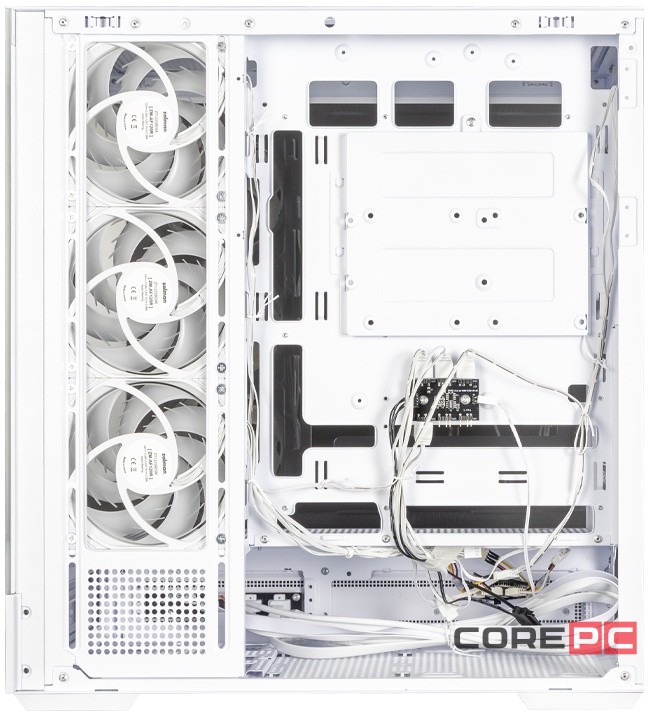 Компьютерный корпус Zalman P40 DS White ARGB