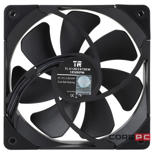 Вентилятор для корпуса Thermalright TL-E12B EXTREM (TRTLE12BE)