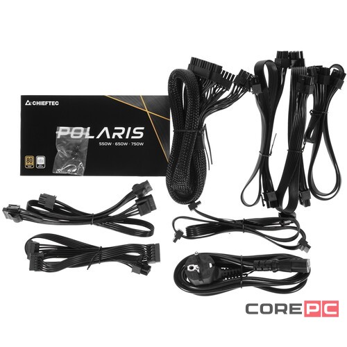 Блок питания Chieftec 650W POLARIS PPS-650FC