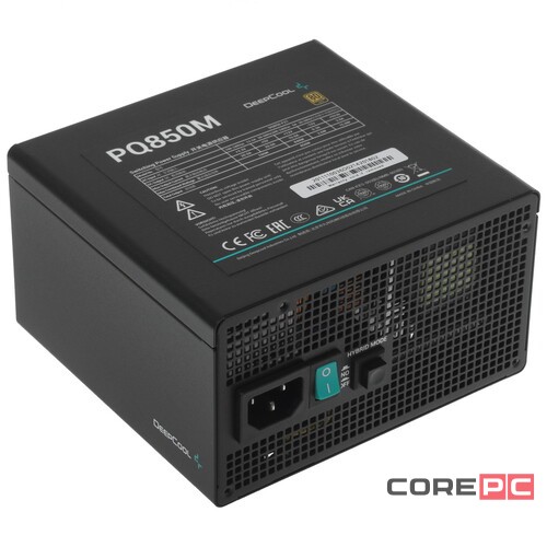 Блок питания Deepcool 850W PQ850M R-PQ850M-FA0B-EU